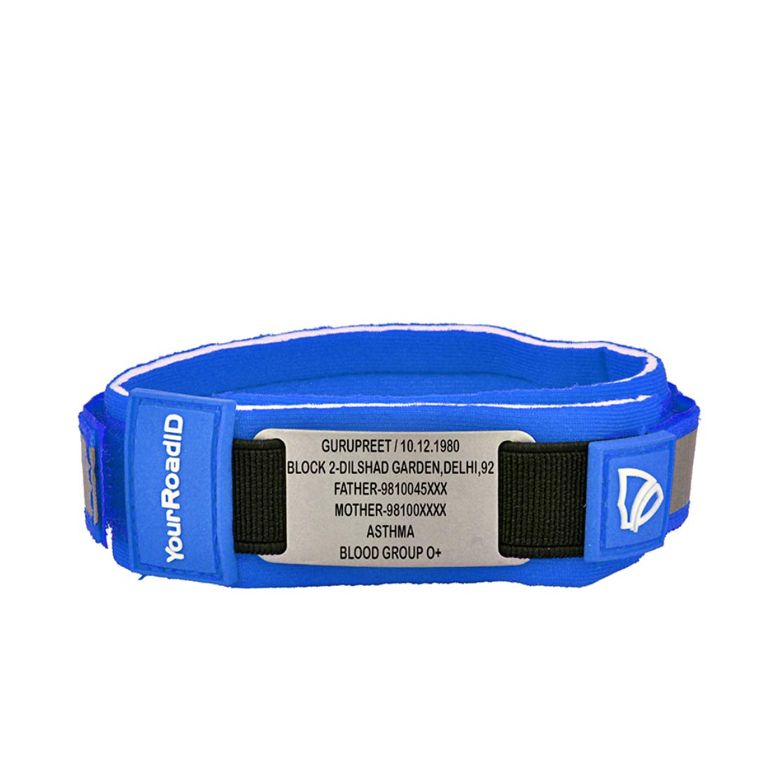 Buy Your Road ID Medical ID Bracelet Blue All Rounder ID Wristband