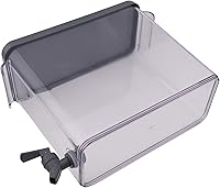 Vista 3 de 2-Gallon Slim Acrylic Fridge Beverage Dispenser Gray Glossy Design BPA-Free for Indoor/Outdoor Use