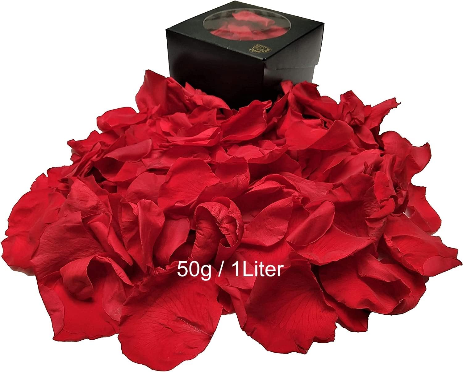 Preserved Rose Petals - Red - 0,75 liter / 25gr