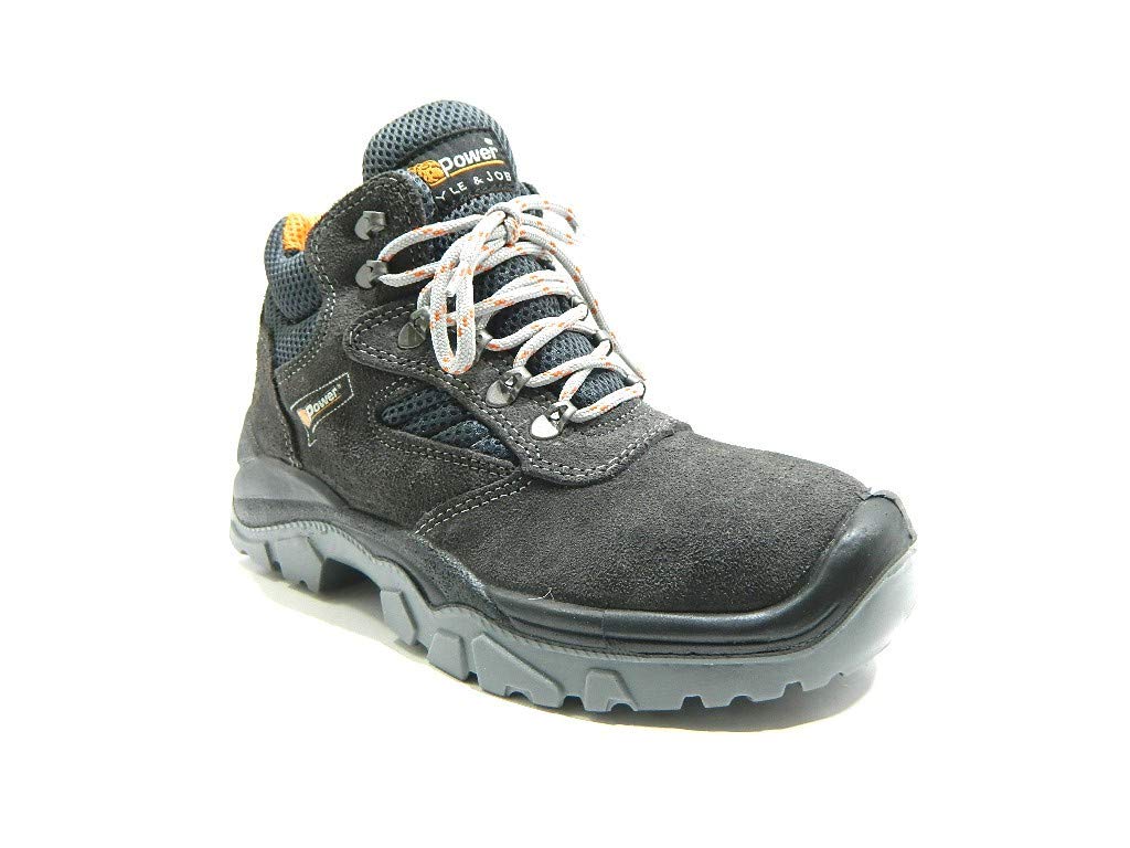 Upower u_power BC10315-46 BC10315-46-Calzado de seguridad gama Style&Job Modelo REAL S1P SRC Talla, czarny, 46