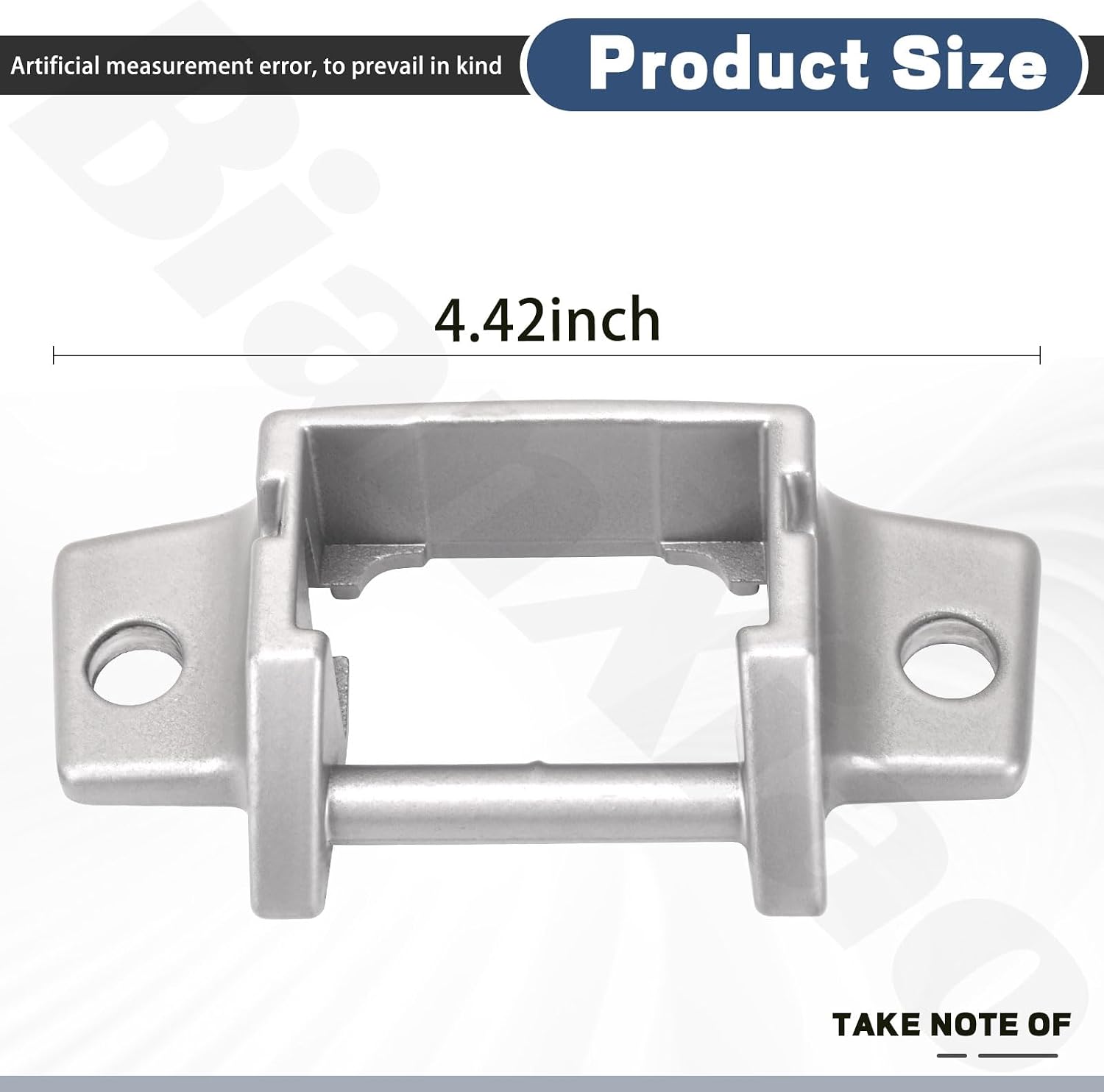 2 Pcs RV Awning Mounting Brackets W/4 Rivets Replacement for Do-Metic A/E Series 8300 8500 8700 9000 Awnings Fits 3310811.009M 4453000044 3108708 RHA620