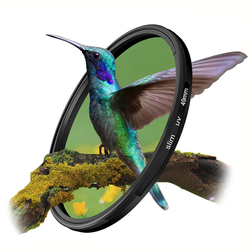 LYLAB Concept 49mm UV Filter, Ultra Slim Ultraviolet Protection Lens Filter, Improves Images & Shields Lens from Atmospheric Damage