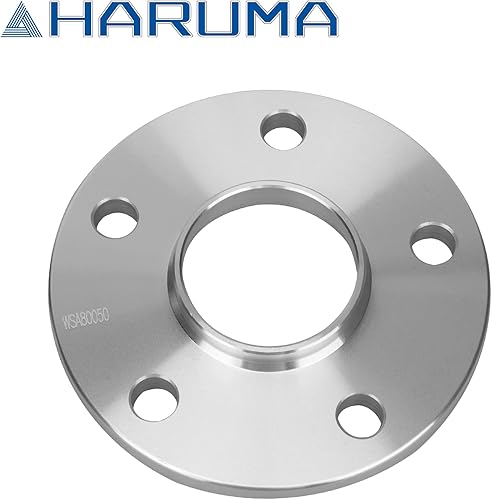 Miniatura 2 de Haruma 4 espaciadores de rueda de 0.472 in de grosor de 0.197 x 4.500 in (5 x 4.5), patrón de tornillo de rueda de 2.524 in para Honda 03-08