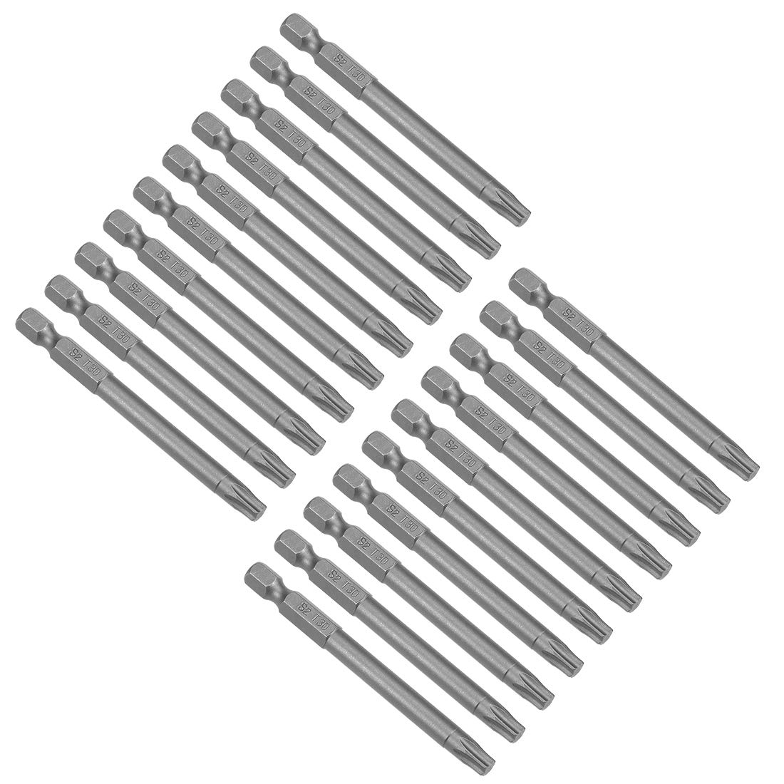 Embout de vissage Torx T9 magnétique en acier S2 supérieur uxcell 50 mm