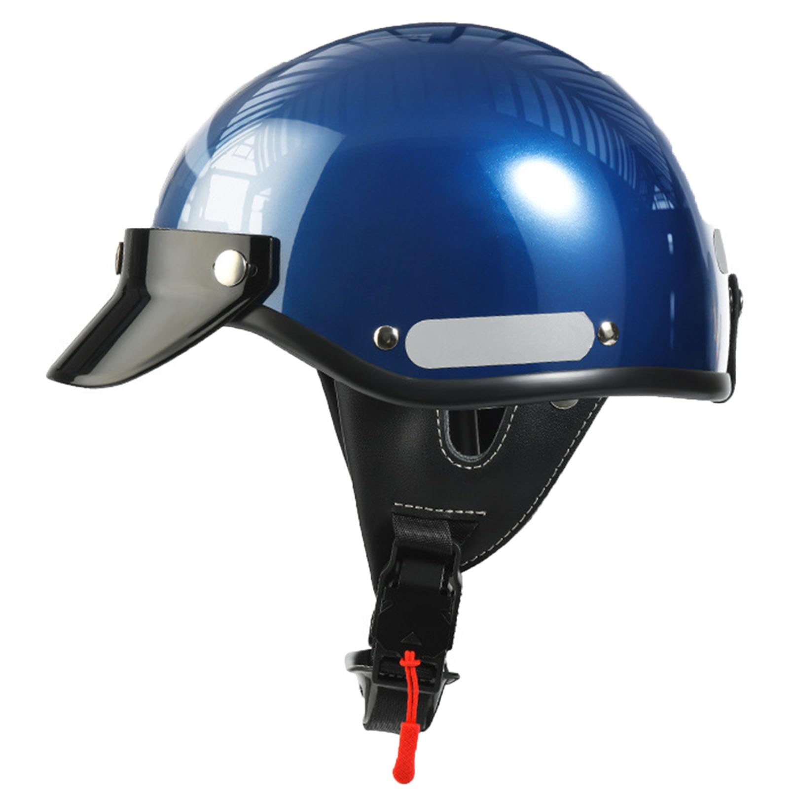 Casque moto adulte demi-jet léger et compact pour la ville