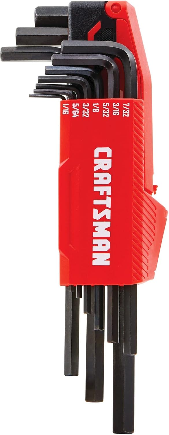 CRAFTSMAN Hex Key Set, 10-Key Metric (CMHT26022)