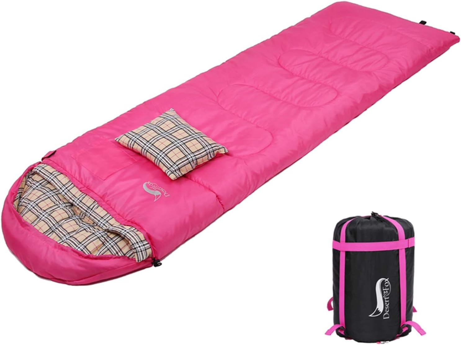 Desert & Fox Flannel Sleeping Bags: 4-Season, Lightweight Camping Gear