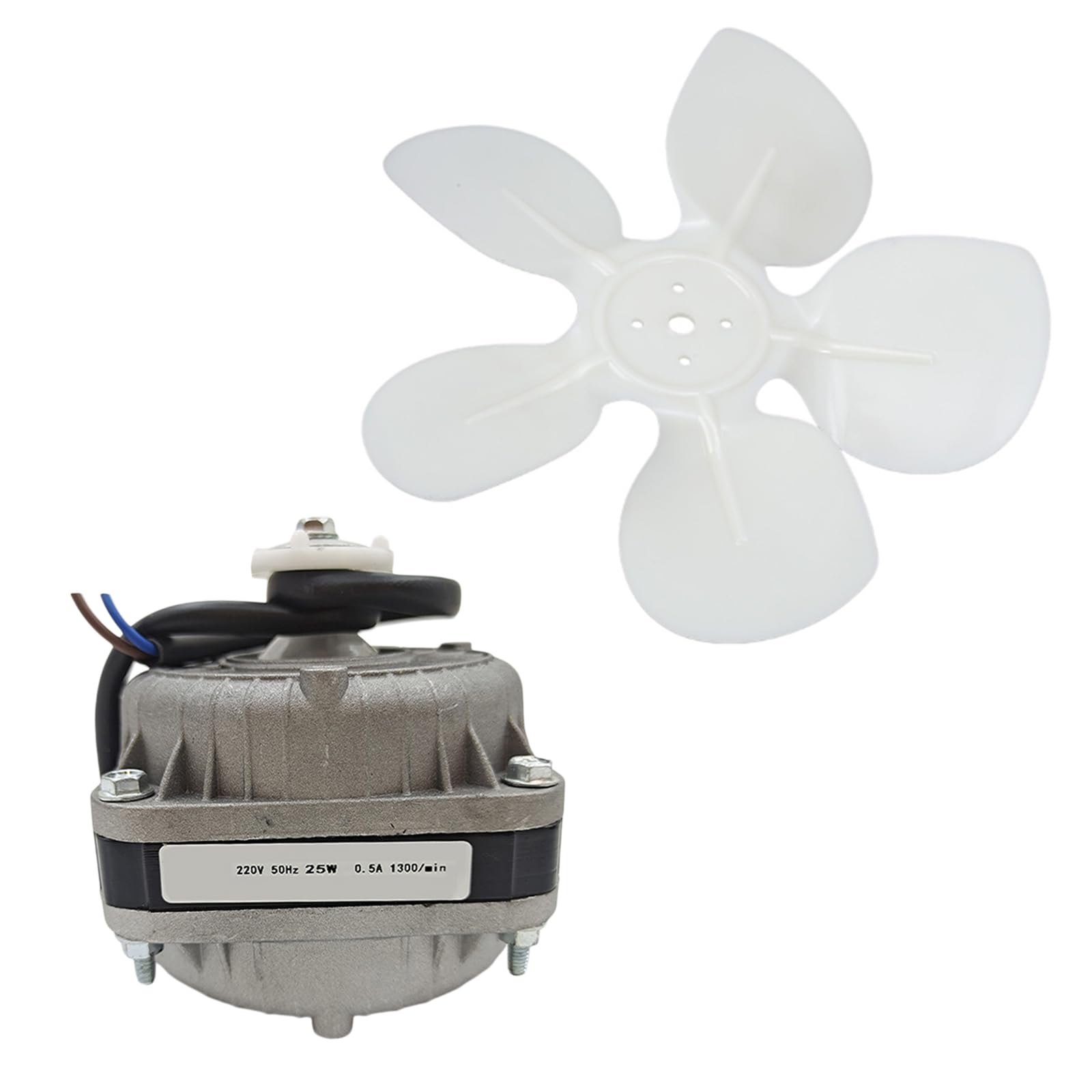 Alksubbm Efficient Refrigerator Cooling Fan Motor Condenser Fan Cooling Motor for Home and Commercial Use Refrigerator