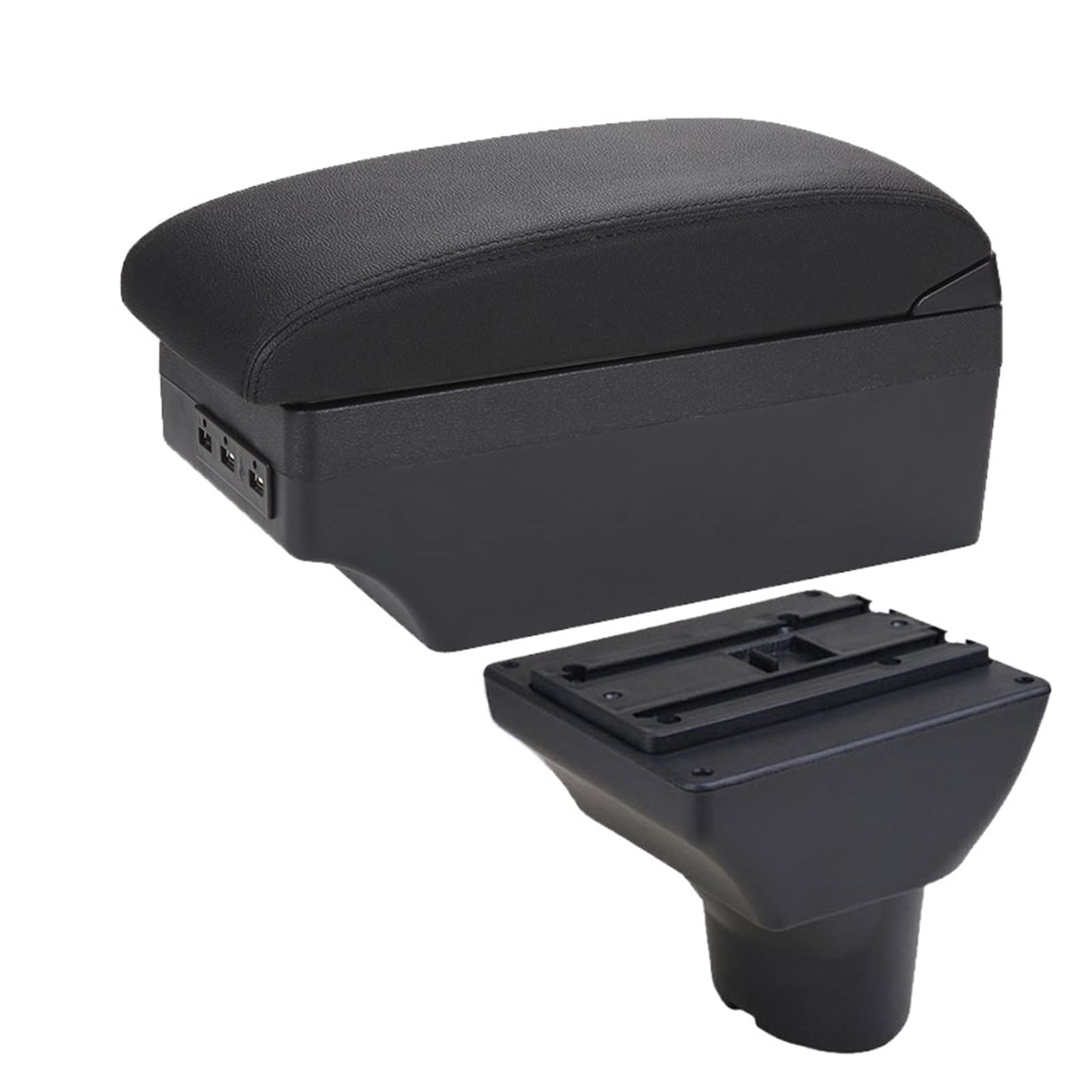 Baiqimv Armrest Box For Hyundai I20 Storage Box Car Accessories Interior Parts Parts Center Console Storage Box(A2 7USB)