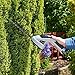 VonHaus 2 in 1 Cordless Grass Shears Hedge Trimmer Handheld Wheeled Extension Handle, Gray, 2-in-1
