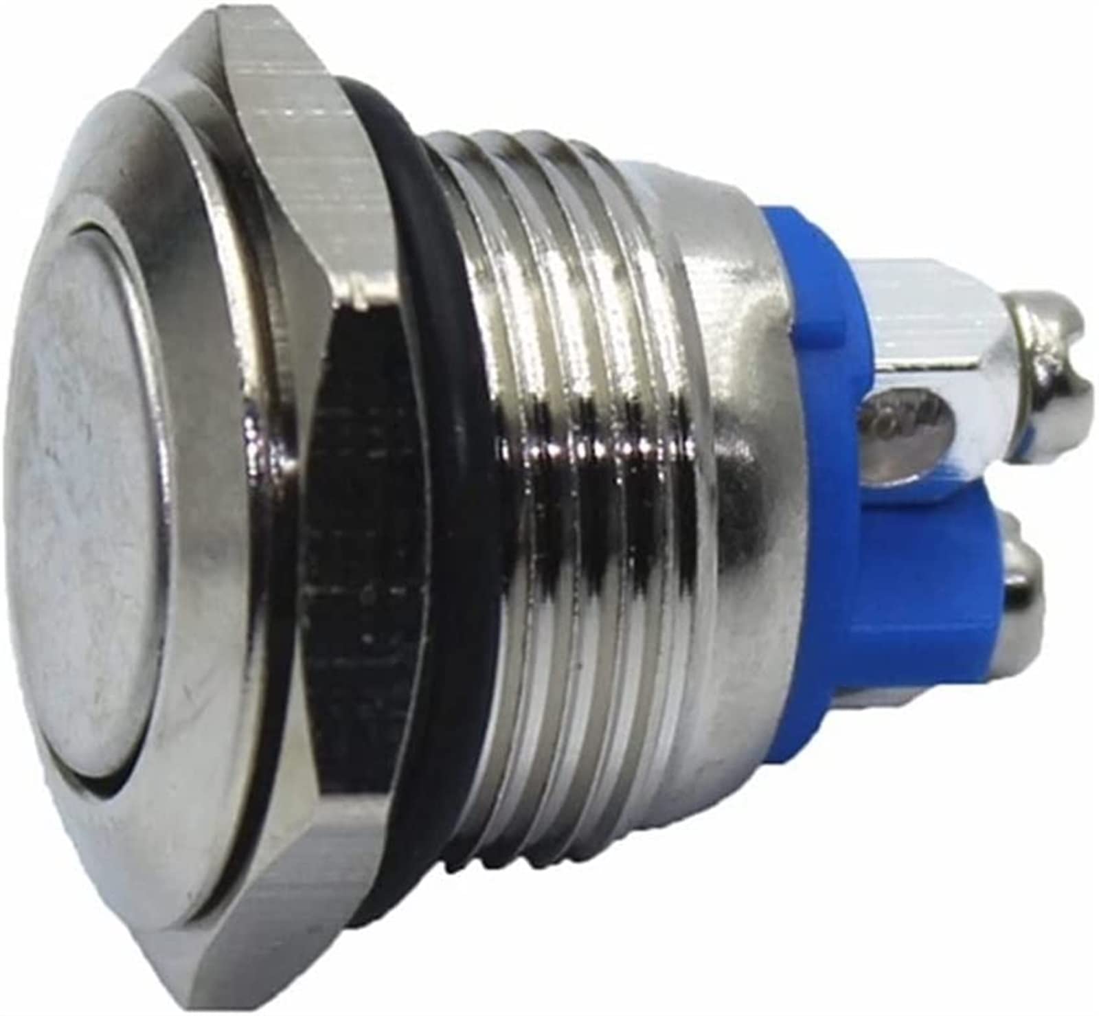 Micro interrupteur 16MM bouton métallique auto-réinitialisation pour démarrage alimentation - 7