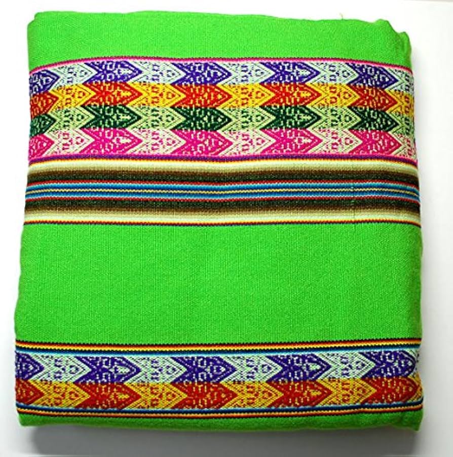 Amazon.co.jp: 【アワヨ・アワイヨ布のアンデス織物】【レモン