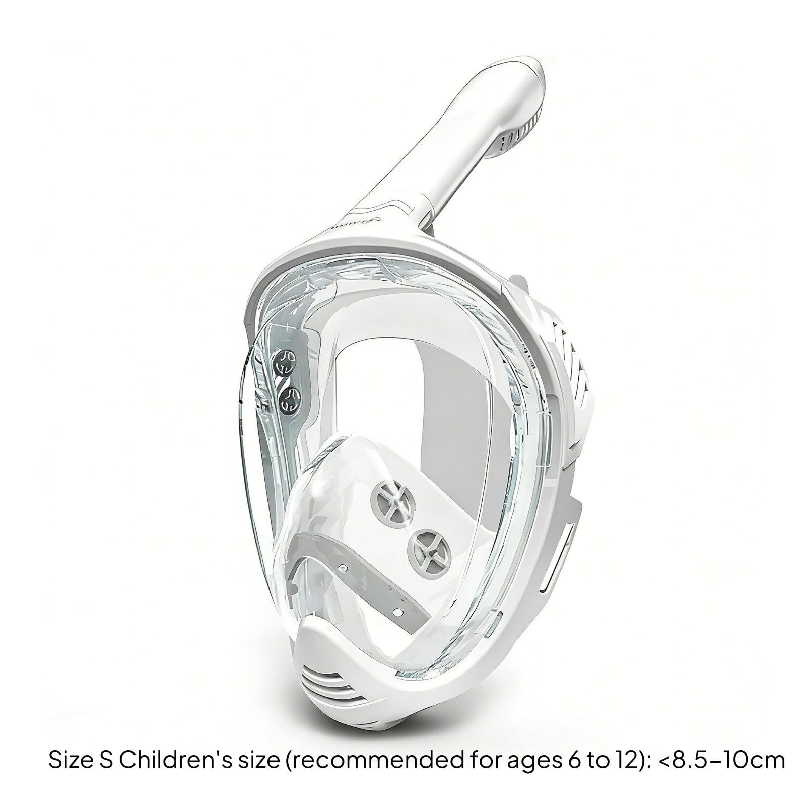Máscara de Buceo con Snorkel Completo Gafas Visor con Tubo Seco Que Bloquea de Visión Amplia y Silicona Confortable Estructura Plegable Adecuada para , Color to 3 , S Niños De 6 A 12 Años