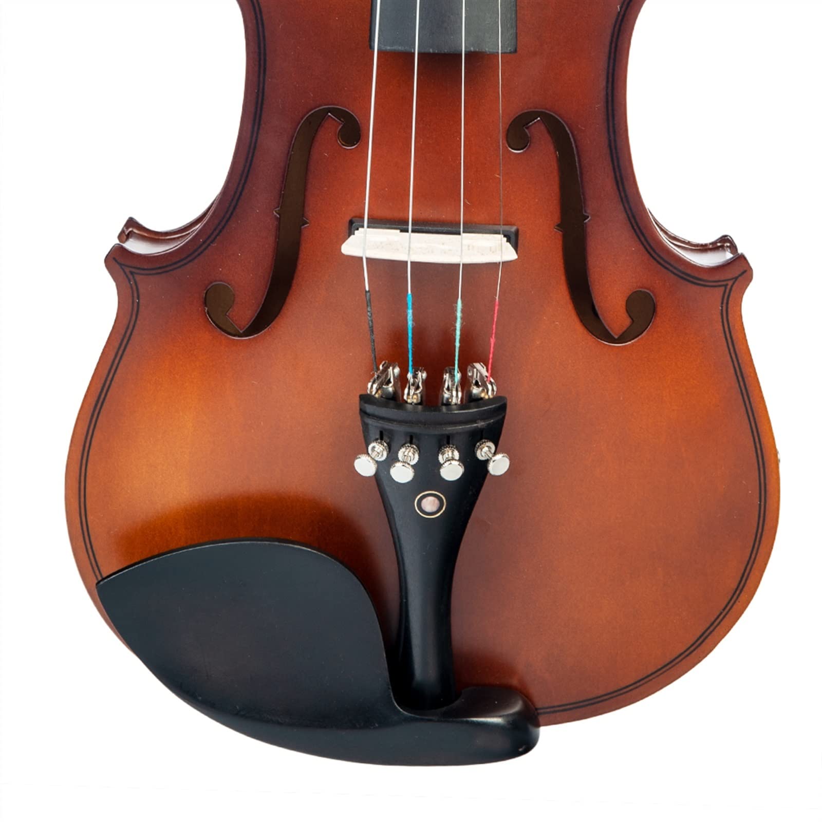Violini per Studenti Violino Elettrico 4/4 Kit Violino Elettrico A Grandezza Naturale 4/4 Con Ponte Per Custodia Ad Arco Professionale Violino