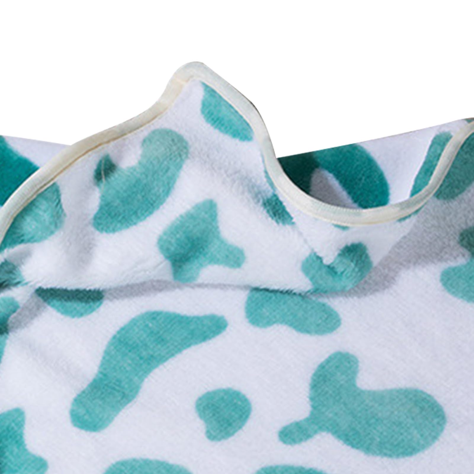 Coperta per Cani di Piccola Taglia Media, Simpatica Coperta Calda per Animali Domestici con Stampa di Mucca Soffice Coperta per Gatti per Cani Gatti Autunno e Inverno(L)