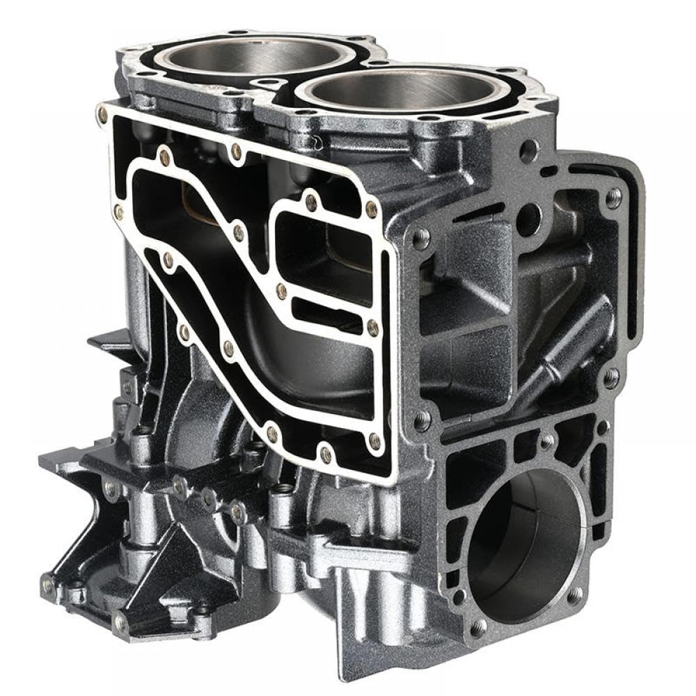 Conjunto del cárter Compatible con Motor Externo 2T 25HP 30HP Modelos 69P-15100 61N-15100