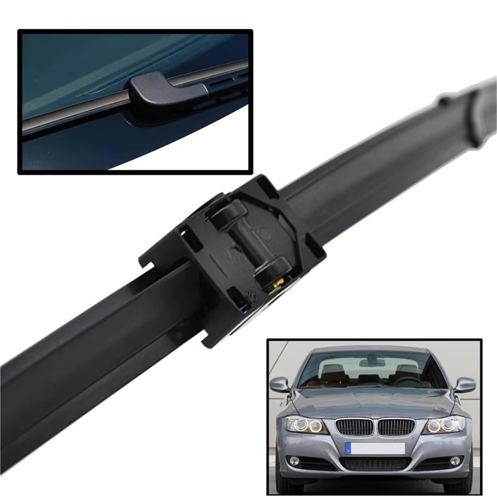 Compatibile con BMW per Serie 3 E91 2005 2006 2007 2008 2009 24" 19" 14" Spazzole Tergicristallo per Parabrezza Anteriore E Posteriore tergicristallo per Auto