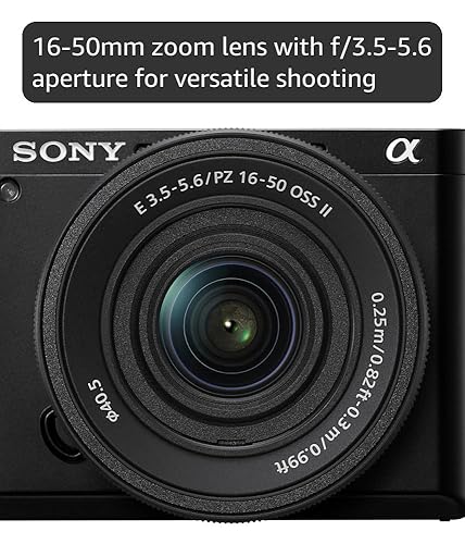Amazon.com : Sony ILCE6100KB Alpha 6100 Mirrorless 4K Video Camera