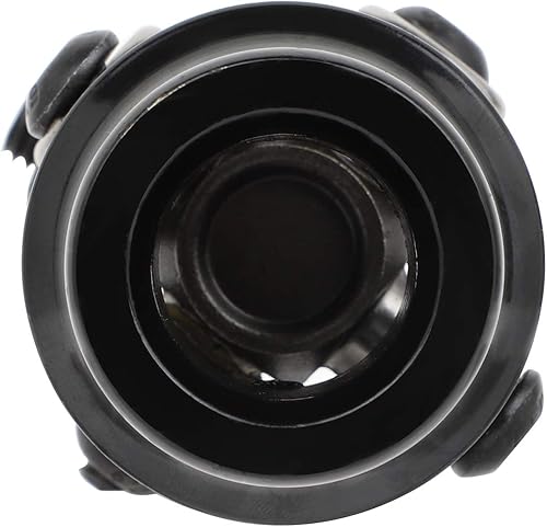 Miniatura 5 de SCITOO Dirección U-Joint 3/4 "Ronda X 1" DD Eje de dirección única Acoplador de junta en U Acoplamiento universal negro