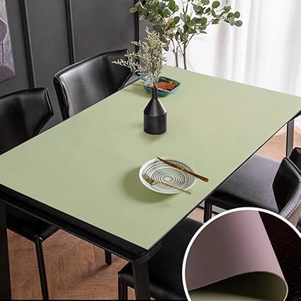 厚さ2MMのテーブルマット 100*190cm 防水・耐熱・耐久・汚れ防止 ☆心