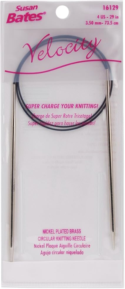 Amazon Com Susan Bates Velocity Circular Knitting Needles 29 Size 6 4mm