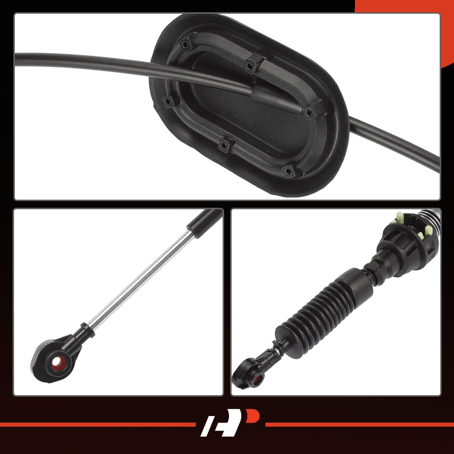 A-Premium 111.22 inch Automatic Transmission Detent Cable Compatible with Chevrolet Blazer 1995-1997, S10 1995-1997 & GMC Jimmy 1995-1997 & Oldsmobile Bravada 1996-1997