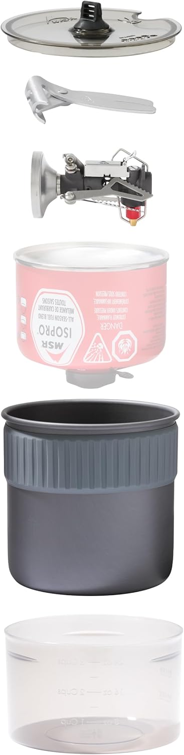 MSR PocketRocket Deluxe Ultralight Camping and Backpacking Stove Kit