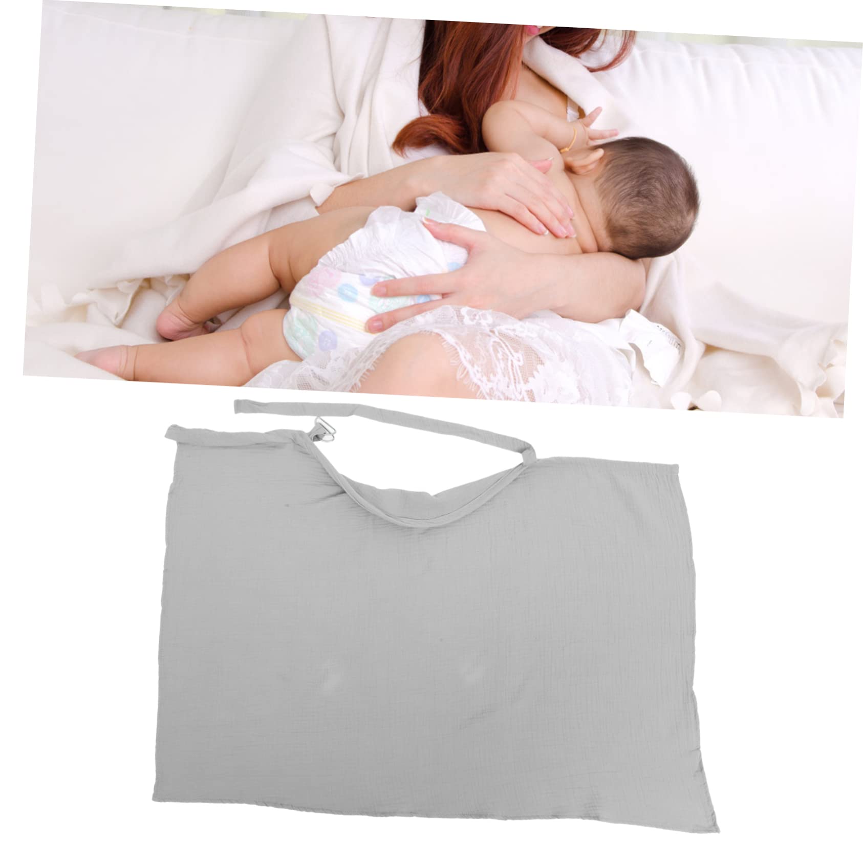 ifundom 3 Piezas Toalla Lactancia Chal Chales Lactancia Para Amamantar Delantal Enfermería Funda Lactancia Para Mamá La Lactancia Esencial Correa Regalo Algodón