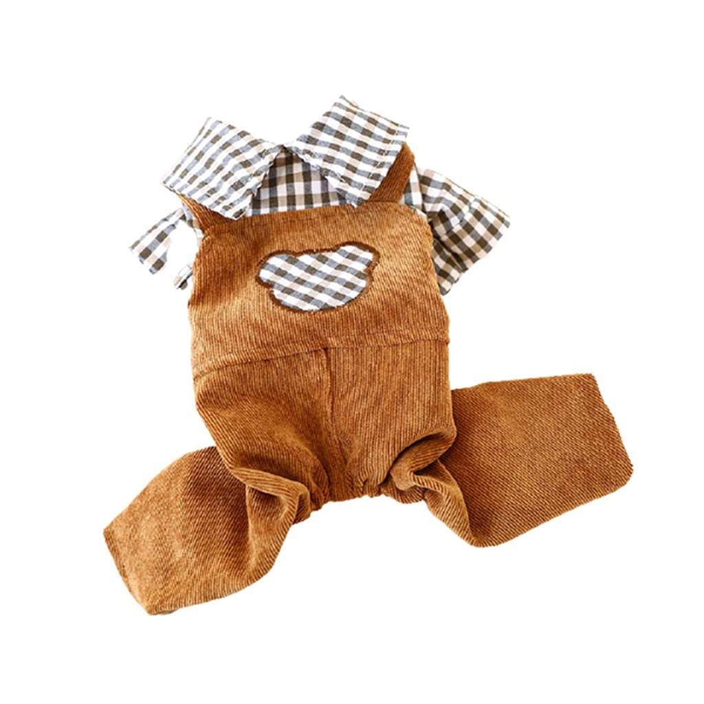 Dog clothes jumpsuit anti-frisson pour protéger les chiots du froid hivernal