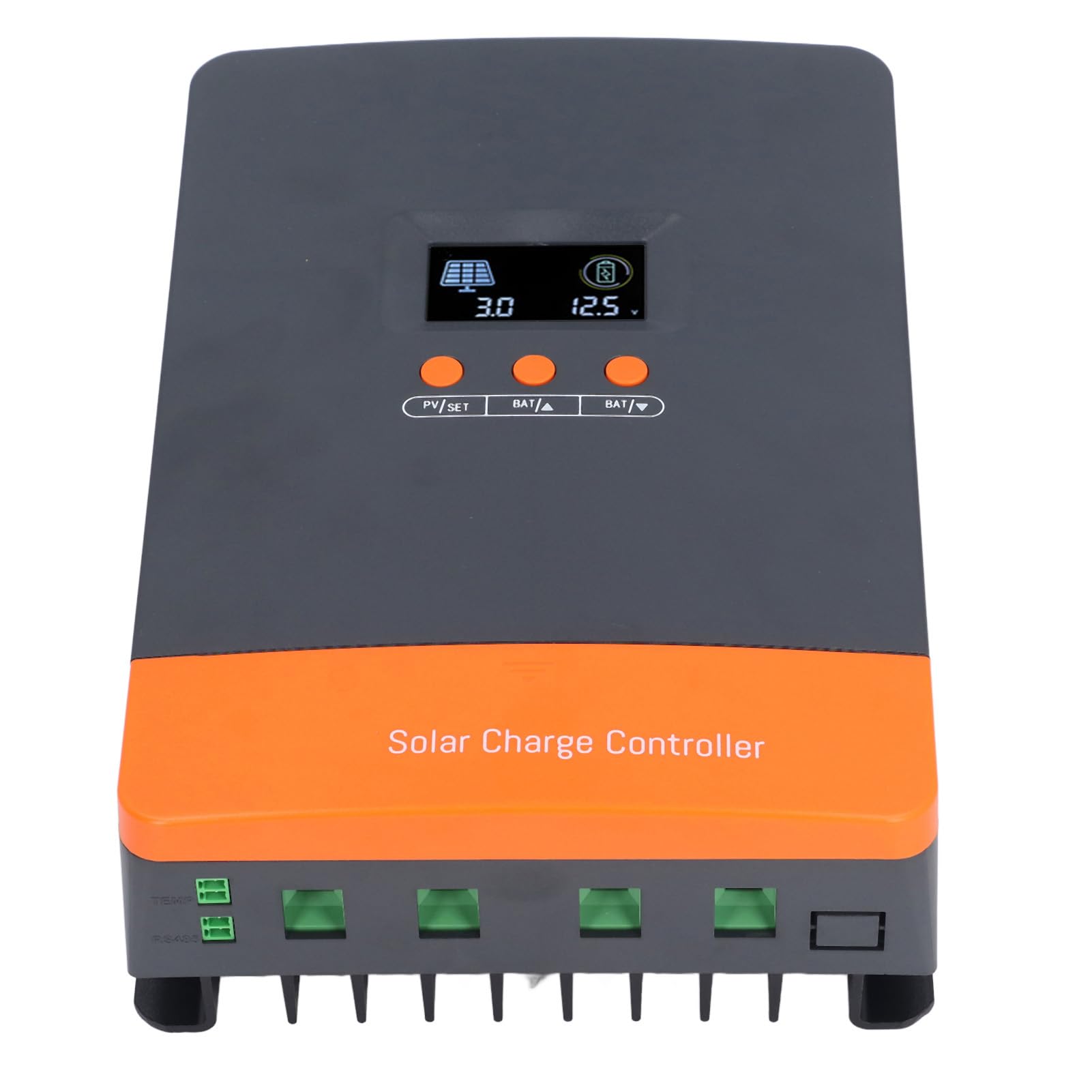 YWBL-WH Regolatore di Carica Solare MPPT 80A Regolatore per Pannelli Fotovoltaici in Lega di Alluminio 12V 24V 36V 48V 160V Ingresso Monitoraggio Al 99% 12 Paralleli per Solare per Yacht per Barche