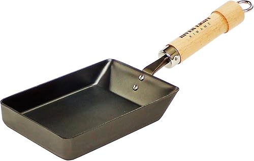 Vista 18 de River Light - Sartén para huevos de hierro, Extreme Japan, grande, compatible con inducción, fabricada en Japón