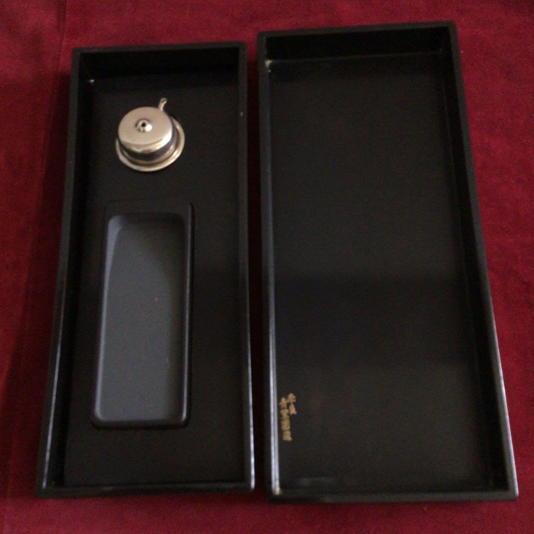 未使用】 天平文様 螺鈿細工 書道具 硯箱 未使用】 天平文様 螺鈿細工