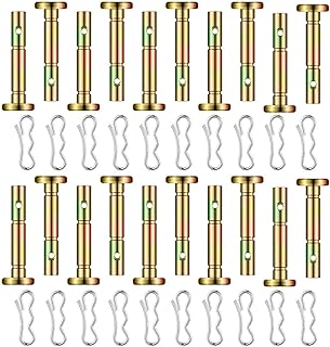 40 Pieces Shear Pins and Cotter Pins 738-04124 and 714-04040 Replacement Shear Pin and Bow Tie Lock Cotter