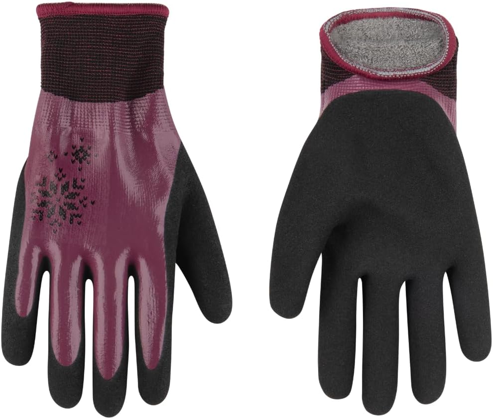 Kinco, 1886PW, Women's HydroFlector™ Lined Waterproof Thermal Knit Shell & Double-Coated Nitrile