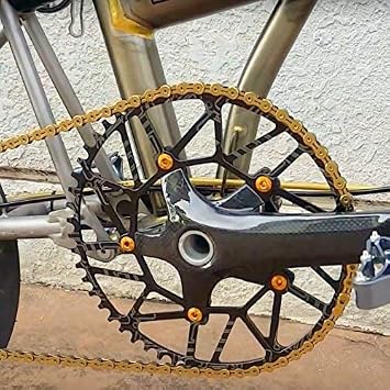 Pro-Lite Ultra Lightweight 58T Chainring for Brompton Black 109g RING58