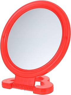 Espejo de sobremesa retro Maquillaje Rojo Van...