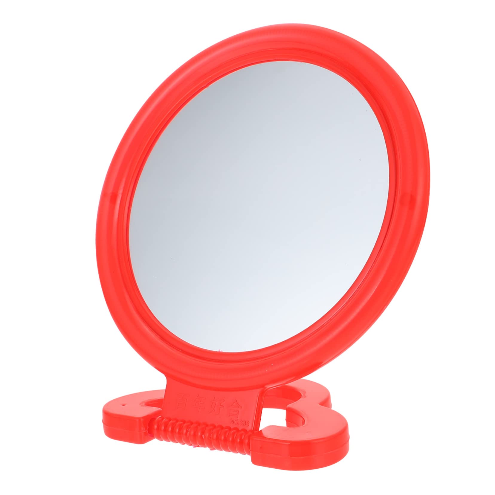 Amazon.com - Gogogmee Retro Tabletop Mirror Red Makeup Vanity