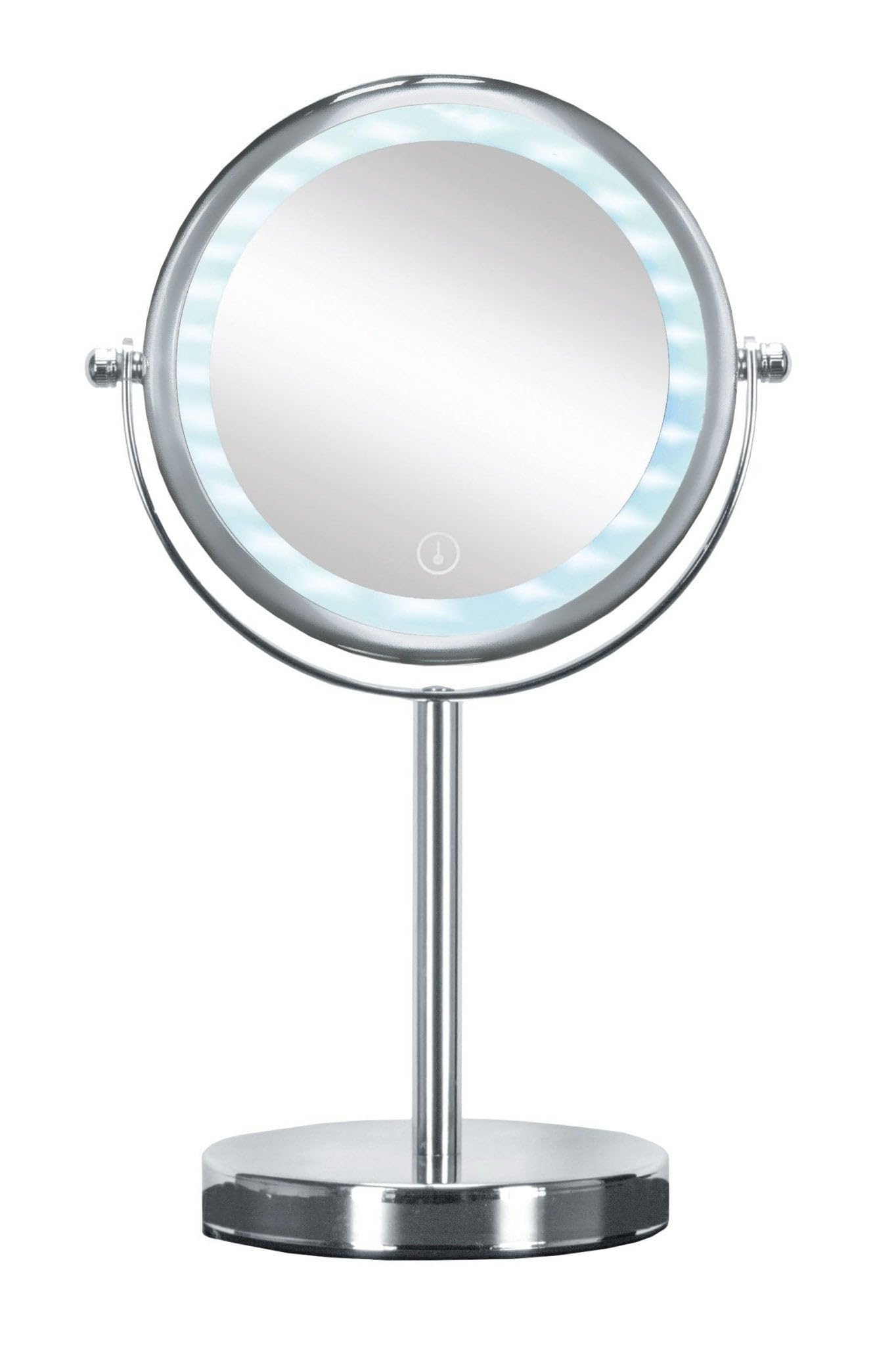 Kleine Wolke Kosmetikspiegel Bright Mirror – 5-fache Vergrößerung, LED-Beleuchtung, Touch-Funktion