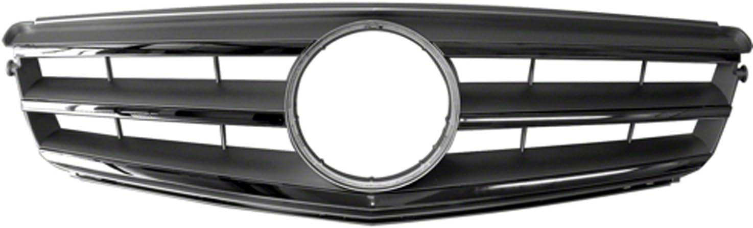 OE Replacement Assembly (Partslink Number MB1200148) for Mercedes-Benz C300/C350Grille