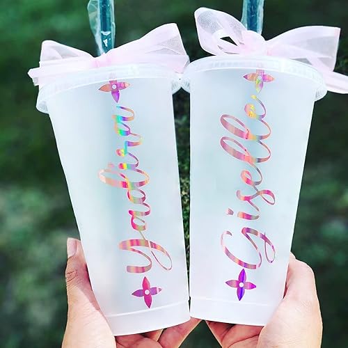 Miniatura 4 de TECKWRAP Vinilo cromado holográfico de color oro rosa brillante arcoíris de 1 x 5 pies