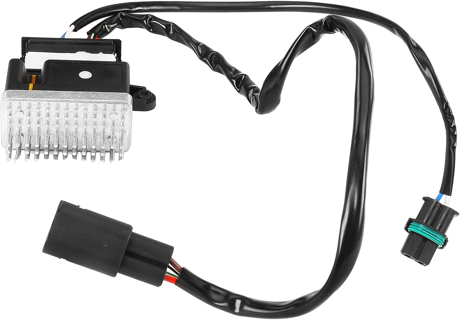 A-Premium Engine Radiator Cooling Fan Control Module Compatible with Infiniti Q50 2016-2019 2.0L, Q60 2017-2018 2.0L, Replace# 214814GC1B