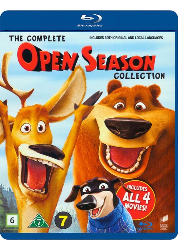 Open Season (Complete Collection) - 4-Disc Set Blu-Ray, Reg.ABC Import - Denmark
