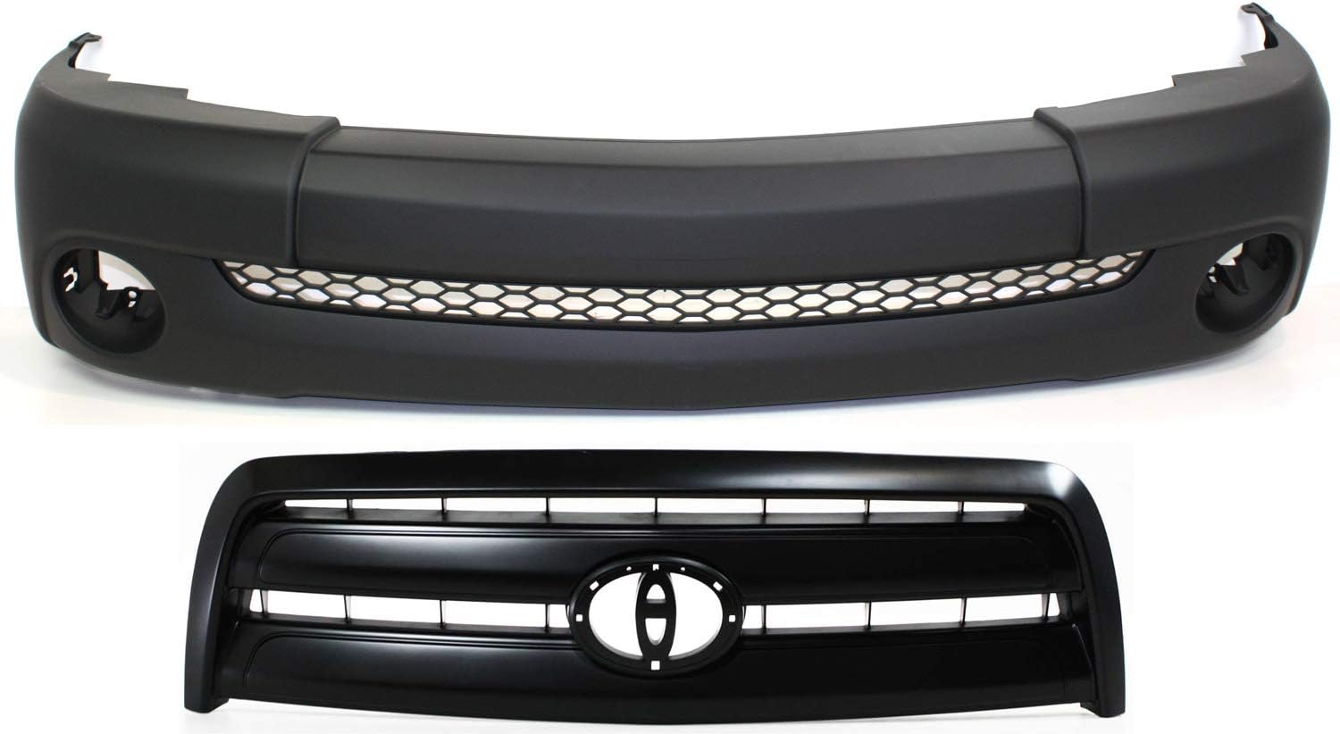 Garage-Pro Front Bumper Cover Kit Compatible with 2003-2006 Toyota Tundra Base Model with Regular Cab Only