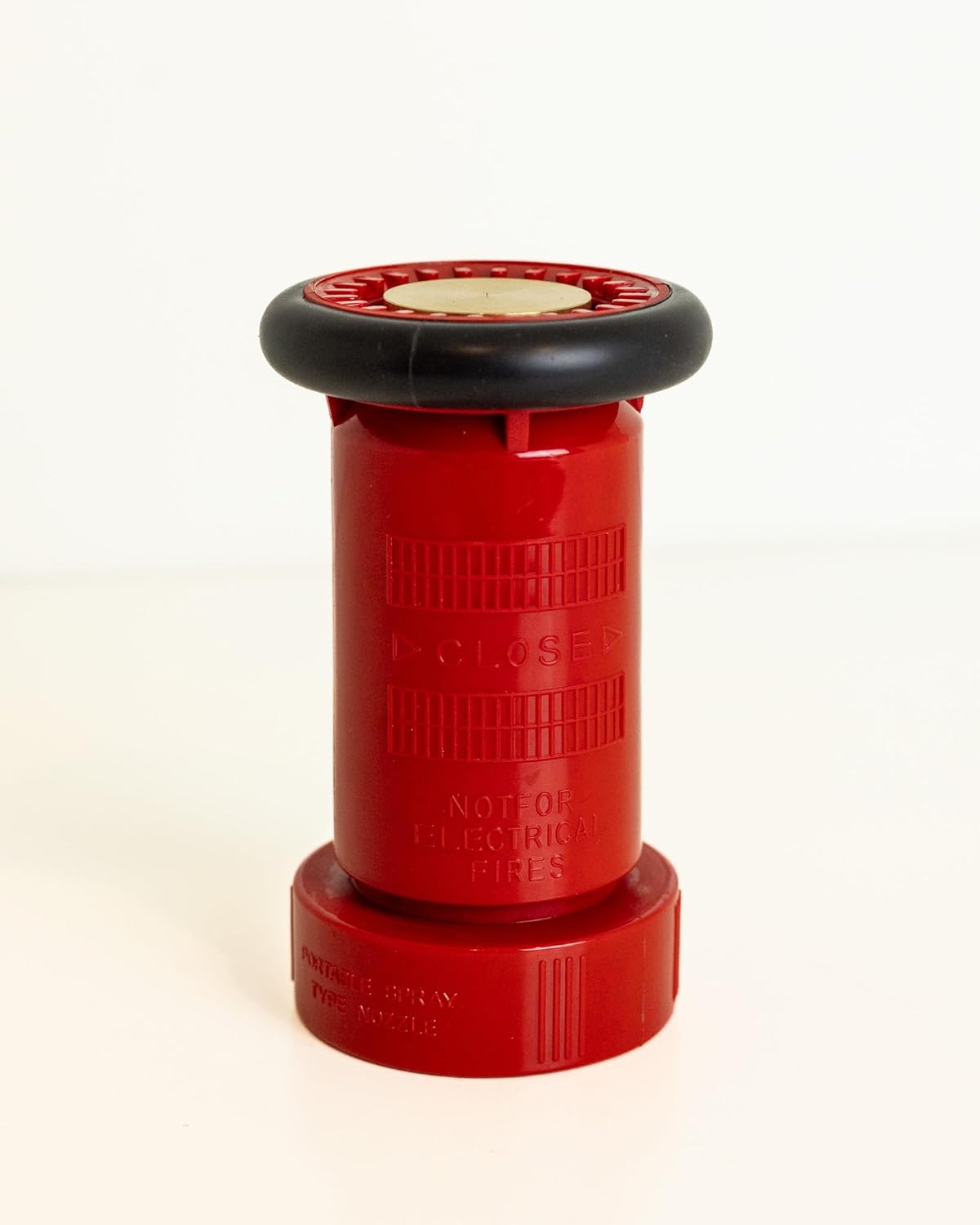 1.5 Inch NH/NST Fire Hose Nozzle - 80 GPM 100 PSI Adjustable Stream to Fog - Polycarbonate Brass for Land Management Construction Farming