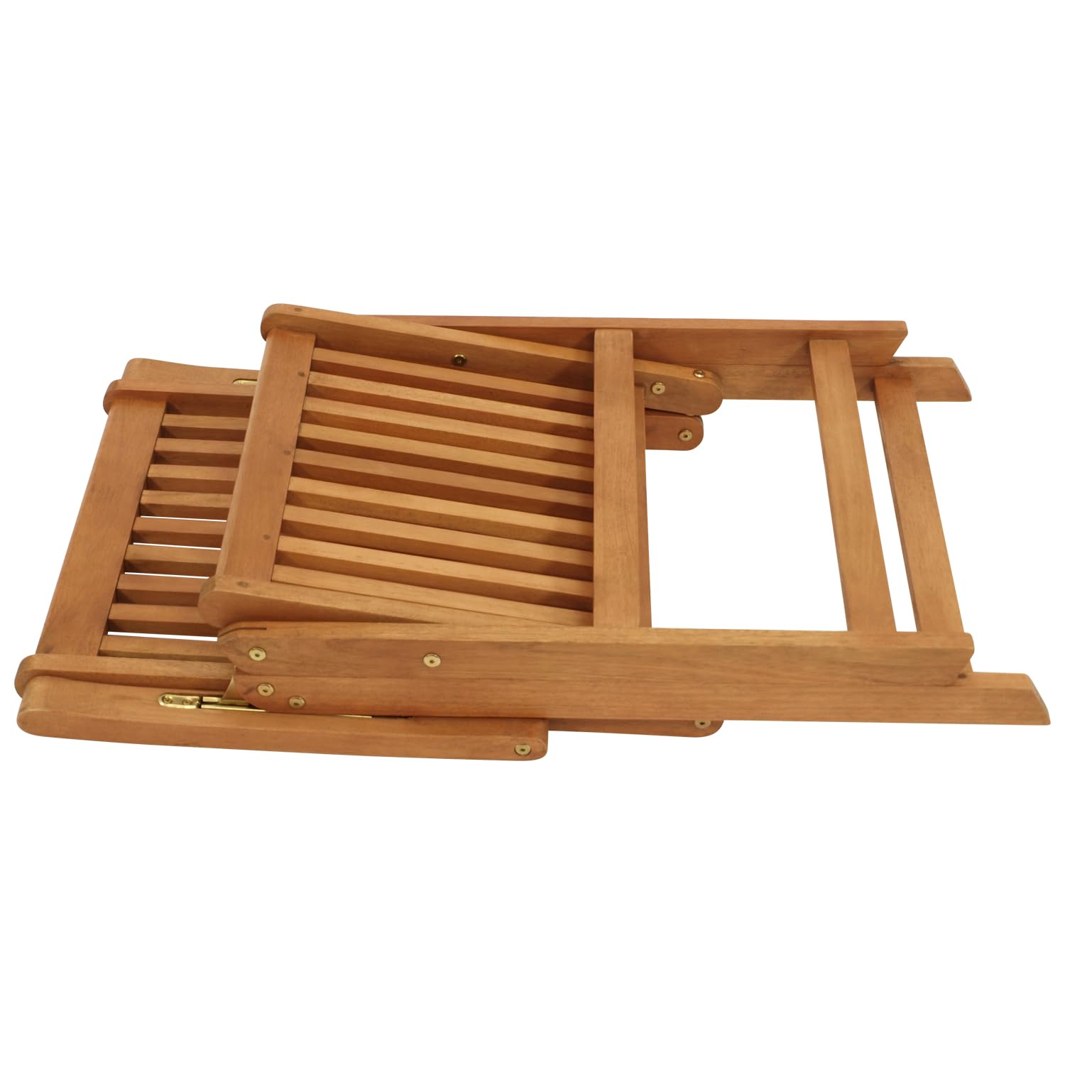 DEGAMO 2X Klappsessel LAGO 8-Fach verstellbar, Eukalyptus geölt, FSC®-Zertifiziert