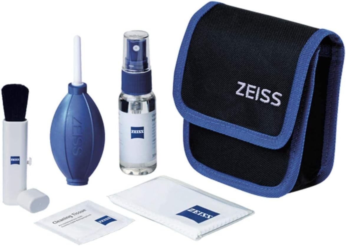 ZEISS Lens Cleaning KIT Suitable for Camera Lenses, Binoculars, Filters, Optical Lenses, LCD Screens, Laptop and Smartphone