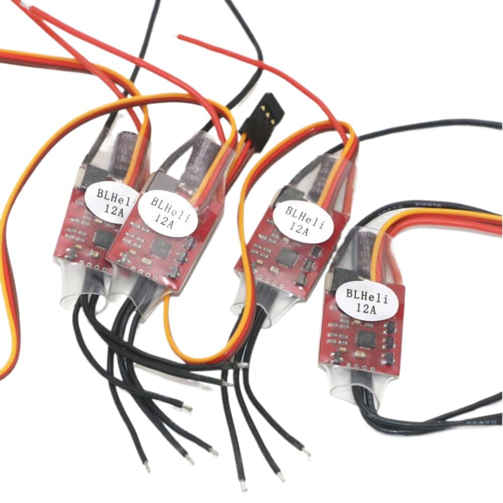 BLHELI 12A Motore Brushless ESC BLHELI 14.2 2-3S Compatibile con 160-250 Multirotore FPV Racing RC Drone Quadcopter