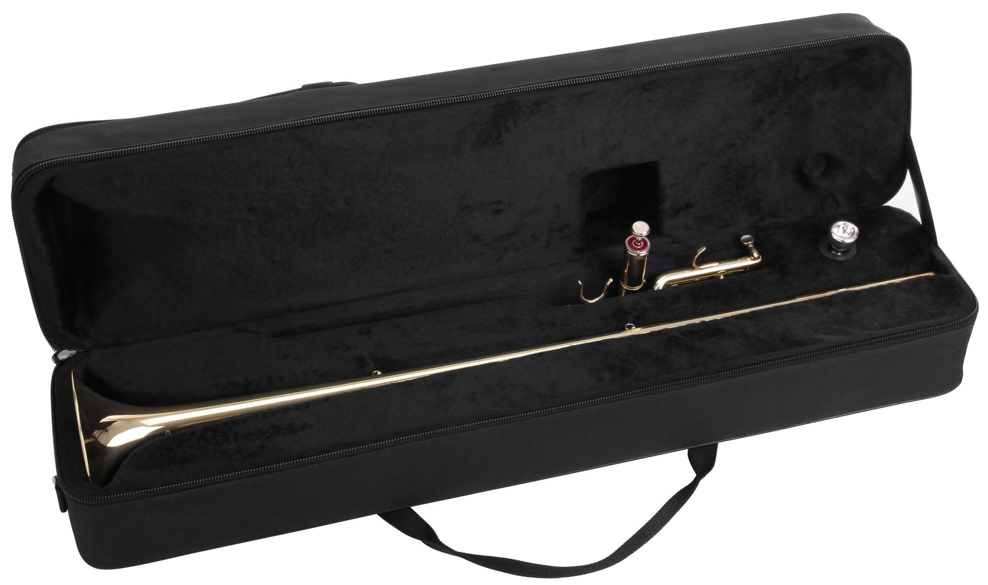 Classic Cantabile Set da 3 Tromba Aida Classic Cantabile BRASS AT-1871 - Accordatura Bb - Pistone abbassato di un tono intero - Ottone dorato - Inclusi bocchino e custodia leggera