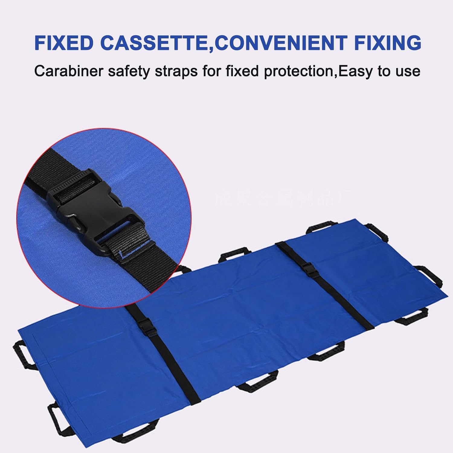 Portable Foldable Stretcher with 12 Foam Handles - Lightweight ufla Design for Mcal Emerncies, & Easy to Carry, Perfect for First Responders & Outdoor Adventures