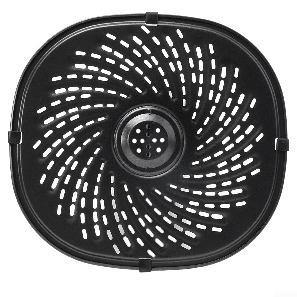 Air Fryer Grill Pan for Power XL Gowise 7QT, Non-Stick Crisper Replacement Part, 9.9x9.2inch, Dishwasher Safe, Perfect for Chicken, Burgers, Fish, Shrimp, Breakfast